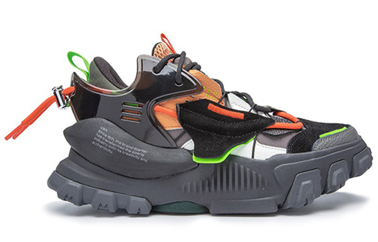 STARTER 'Mech Future Deconstructed Retro Dad Shoe - Black' 圖 2