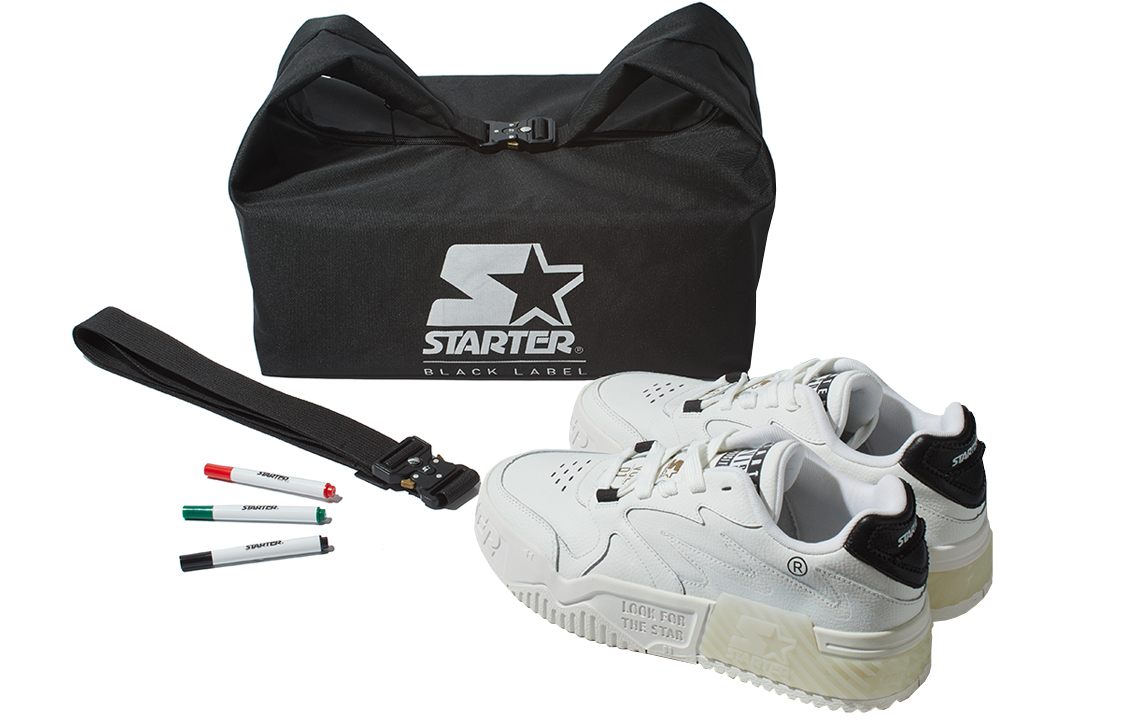 STARTER 'Wave VOL Contrast Thick Sole Low Top White'