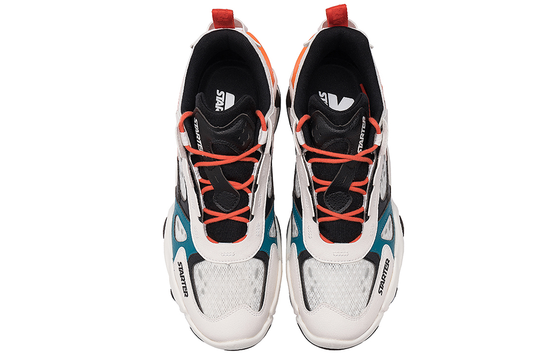 STARTER 'White Red Colorblock Dad Shoes' 圖 4