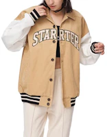 STARTER Academy Style Badge Print Baseball Jacket Unisex STG3C1007M STARTER Academy Style Badge Print Baseball Jacket Unisex STG3C1007M