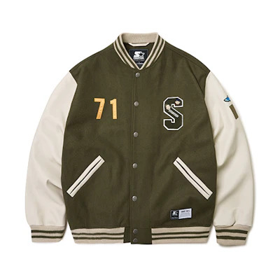STARTER Alphanumeric Graphic Varsity Jacket Unisex SA34BJ103U