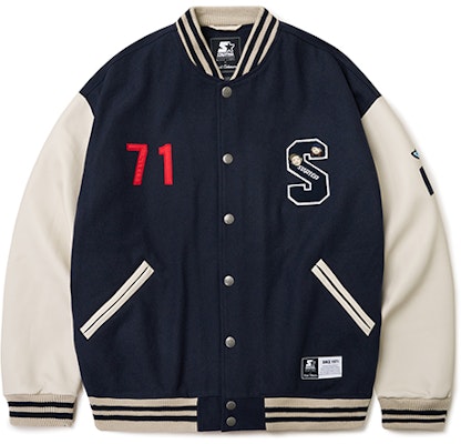 STARTER Jaket Varsity Grafik Alphanumeric Unisex SA34BJ103U Cheap STARTER Jaket Varsity Grafik Alphanumeric Unisex SA34BJ103U