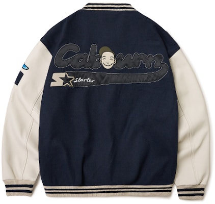 STARTER Jaket Varsity Grafik Alphanumeric Unisex SA34BJ103U 1