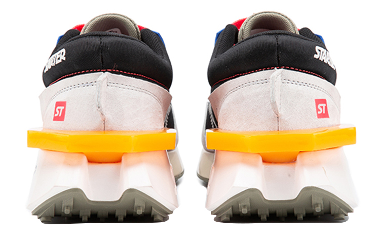 STARTER Black White Blue 'Geometric Deconstructed Color-Block Embroidery' 圖 3