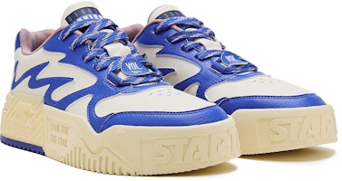 STARTER Biru Putih 'Wave VOL Retro Blok Warna Kasual Tapak Tebal Rendah' STH3S6004M-WH16 Lookbook STARTER Biru Putih 'Wave VOL Retro Blok Warna Kasual Tapak Tebal Rendah' STH3S6004M-WH16