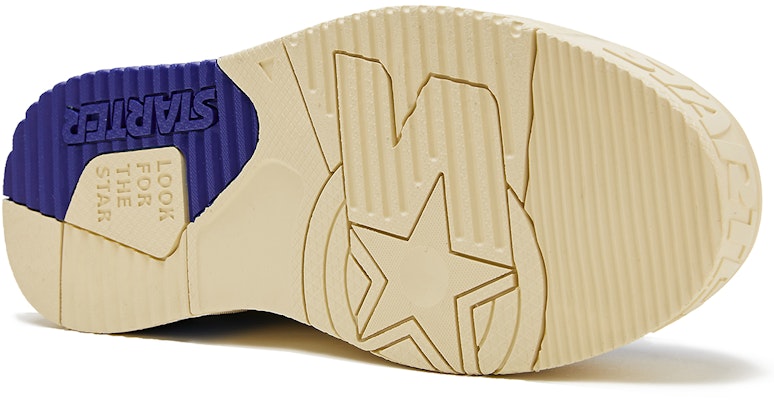STARTER Blue White 'Wave VOL Retro Color-Block Casual Thick Sole Low Top' STH3S6004M-WH16 Details for STARTER Blue White 'Wave VOL Retro Color-Block Casual Thick Sole Low Top' STH3S6004M-WH16