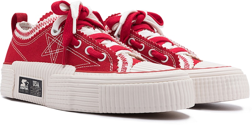 STARTER Canvas Vulcanized 'Red Embroidered Star' STG3S6006M-RE01 Lookbook STARTER Canvas Vulcanized 'Red Embroidered Star' STG3S6006M-RE01