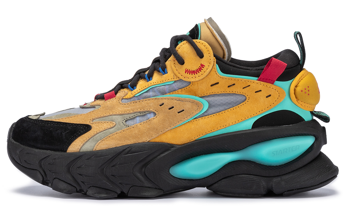 STARTER Chunky Dad Shoes 'Brown Yellow'