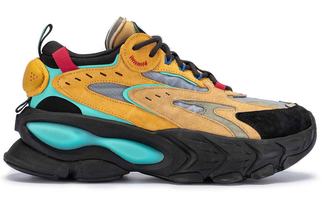 STARTER Chunky Dad Shoes 'Brown Yellow' 圖 2