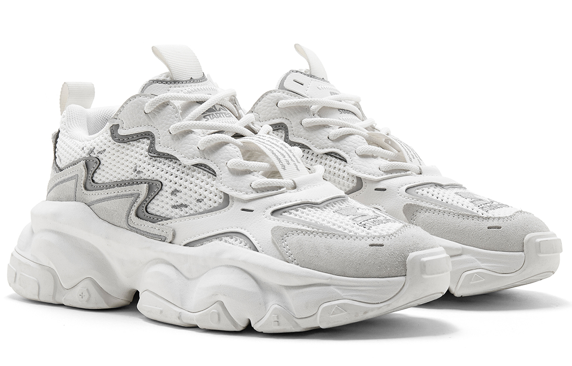Lookbook Zapatillas Retro STARTER Chunky Low Blancas 'Lava Series' STI2S2003M-WH01