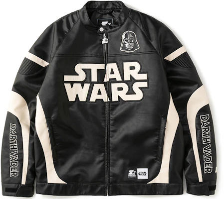 STARTER Classic Letterman Zip Jacket Black STH4C6999M-BK01 Buy STARTER Classic Letterman Zip Jacket Black STH4C6999M-BK01