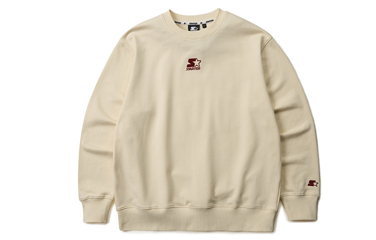 STARTER Classic Logo Print Unisex Casual Long Sleeve Sweatshirt SA33SW001U