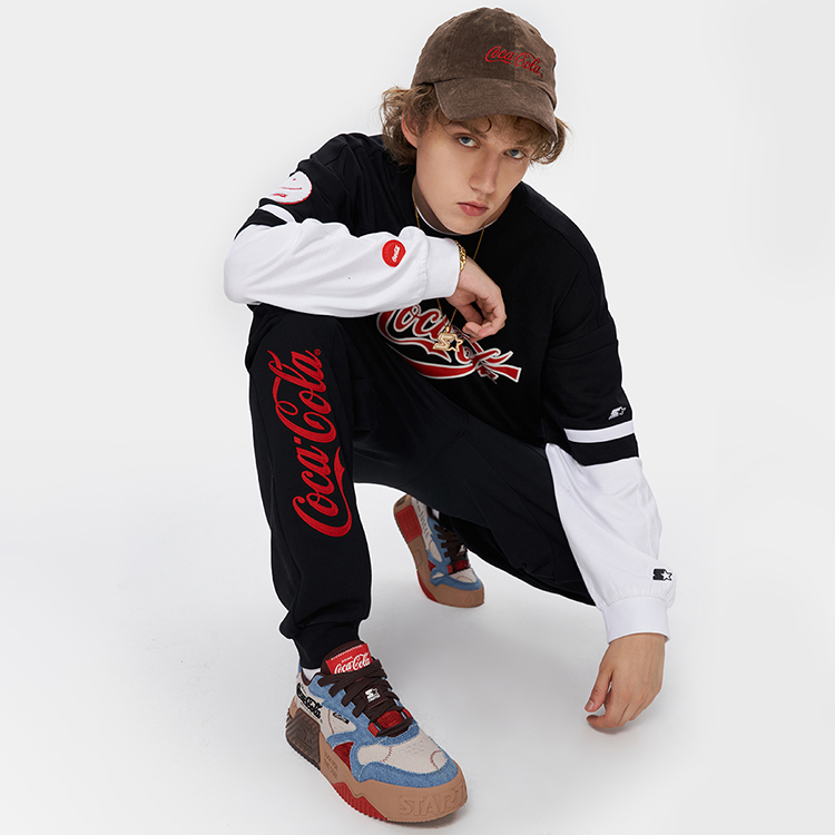 Cheap 스타터 코카콜라 데님 빈티지 척솔 '데님블루' (초판) STG3S6099M-CL01