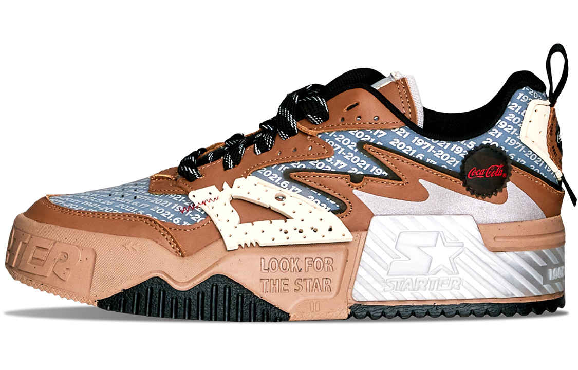 STARTER Coca-Cola Retro Low 'Brown Blue' 圖 2