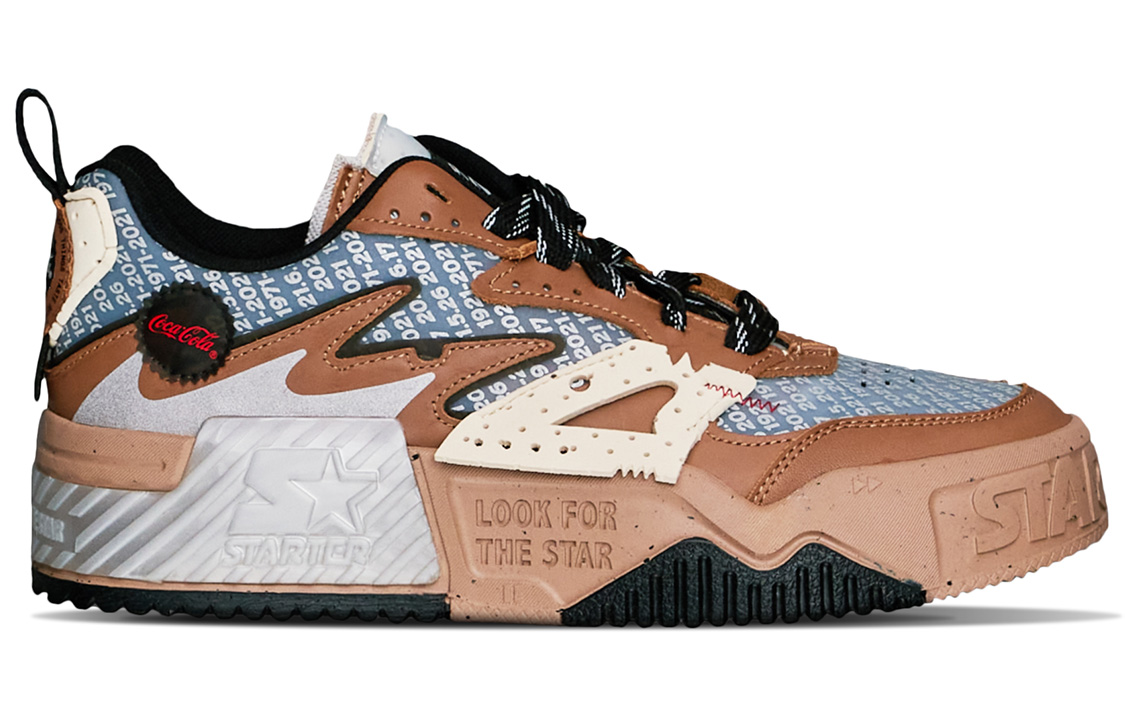 STARTER Coca-Cola Retro Low 'Brown Blue' 圖 3