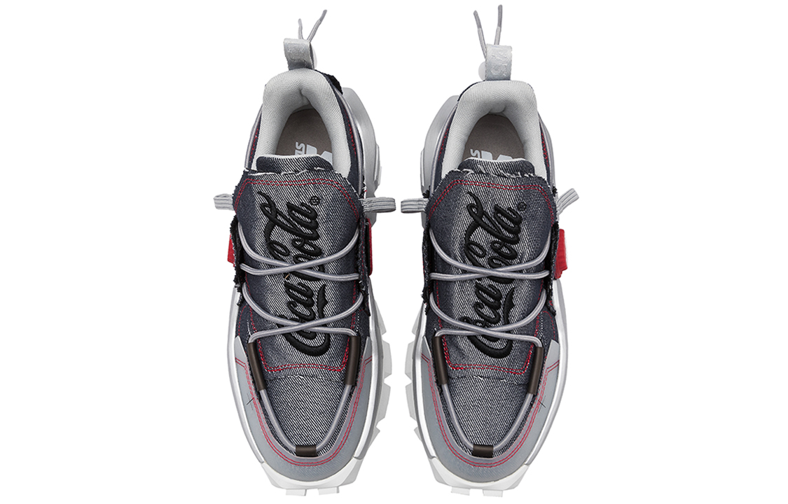 Shop STARTER Coca Cola x Chunky Dad Shoes 'Plateado Futurista Gris' STG3S2099M-GL01