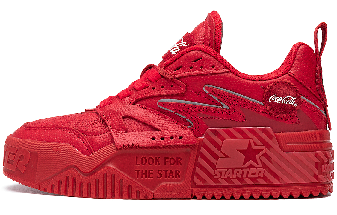 STARTER Coca Cola x VOL Low Top 'Retro Thick Sole Red' STG4S6099M-RE16