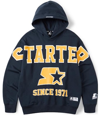 STARTER 拼色logo圖案連帽衫 男女款 STI1C0804M Sizing STARTER 拼色logo圖案連帽衫 男女款 STI1C0804M