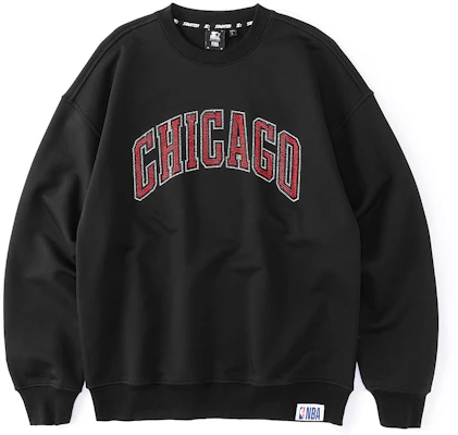 STARTER 拼色字母印花圆领卫衣 男女款 - 黑色 STH3C1293M-BK01 Buy STARTER 拼色字母印花圆领卫衣 男女款 - 黑色 STH3C1293M-BK01