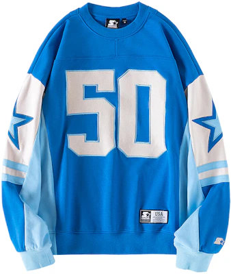 STARTER 拼色星星刺繡男女款衛衣 藍色 STG4C1208M-BU08 Buy STARTER 拼色星星刺繡男女款衛衣 藍色 STG4C1208M-BU08