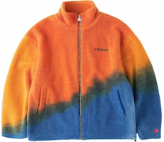 STARTER Contrast Lettering Zip-Up Jacket Blue/Orange STH4C1007 STARTER Contrast Lettering Zip-Up Jacket Blue/Orange STH4C1007