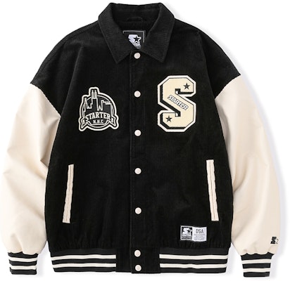 Jaket Varsity Unisex Vintage Corduroy Letterman STARTER. STH3C1001M 8