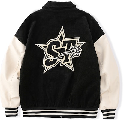 Jaket Varsity Unisex Vintage Corduroy Letterman STARTER. STH3C1001M 9