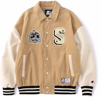 Order STARTER Corduroy Letterman Vintage Varsity Jacket Unisex. STH3C1001M