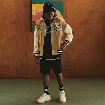 Jaket Varsity Unisex Vintage Corduroy Letterman STARTER. STH3C1001M Shop Jaket Varsity Unisex Vintage Corduroy Letterman STARTER. STH3C1001M