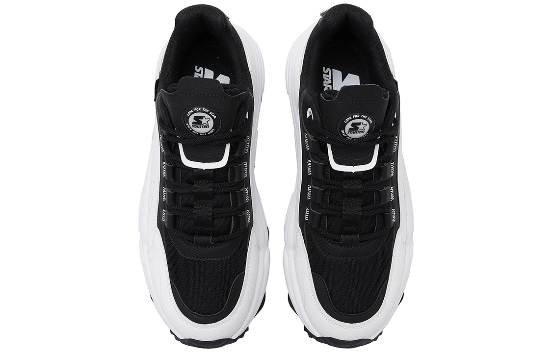 STARTER Dad Shoe 'Black and White Vintage College' 圖 4