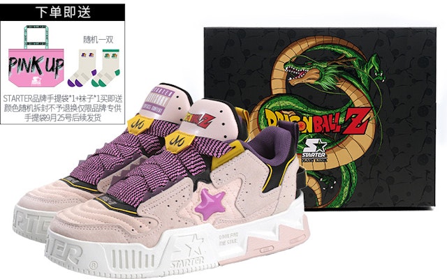 STARTER Dragon Ball Z x VOL2 Low Top 'Majin Buu Rosa' SF34V2102M-PKL Buy STARTER Dragon Ball Z x VOL2 Low Top 'Majin Buu Rosa' SF34V2102M-PKL