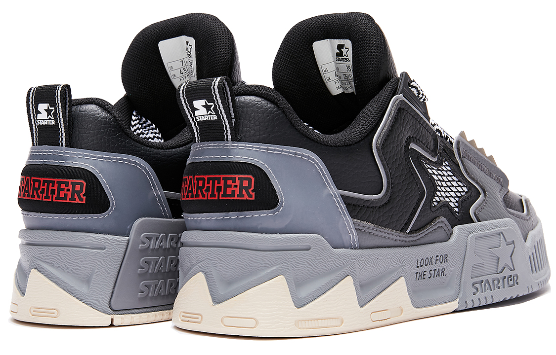 STARTER Gen 2 Wave VOL Low Top Sneakers 'Black Grey Patchwork' 圖 5