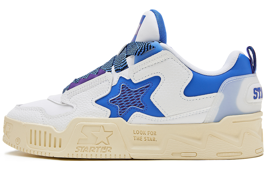 STARTER Gen 2 Wave VOL Sneaker Blue White 'Patchwork Casual Sport Platform Star' STH3S6006M-WH16