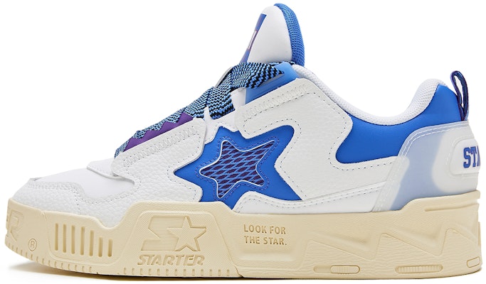 STARTER Gen 2 Wave VOL Sneaker Blue White 'Patchwork Casual Sport Platform Star' STH3S6006M-WH16 Buy STARTER Gen 2 Wave VOL Sneaker Blue White 'Patchwork Casual Sport Platform Star' STH3S6006M-WH16