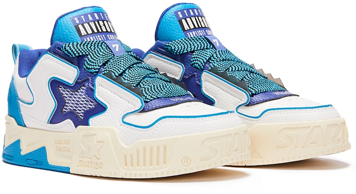 STARTER Generation 2 Vol. Low Top 'Patchwork Blue Star' STH4S6008M-WH16 Lookbook STARTER Generation 2 Vol. Low Top 'Patchwork Blue Star' STH4S6008M-WH16