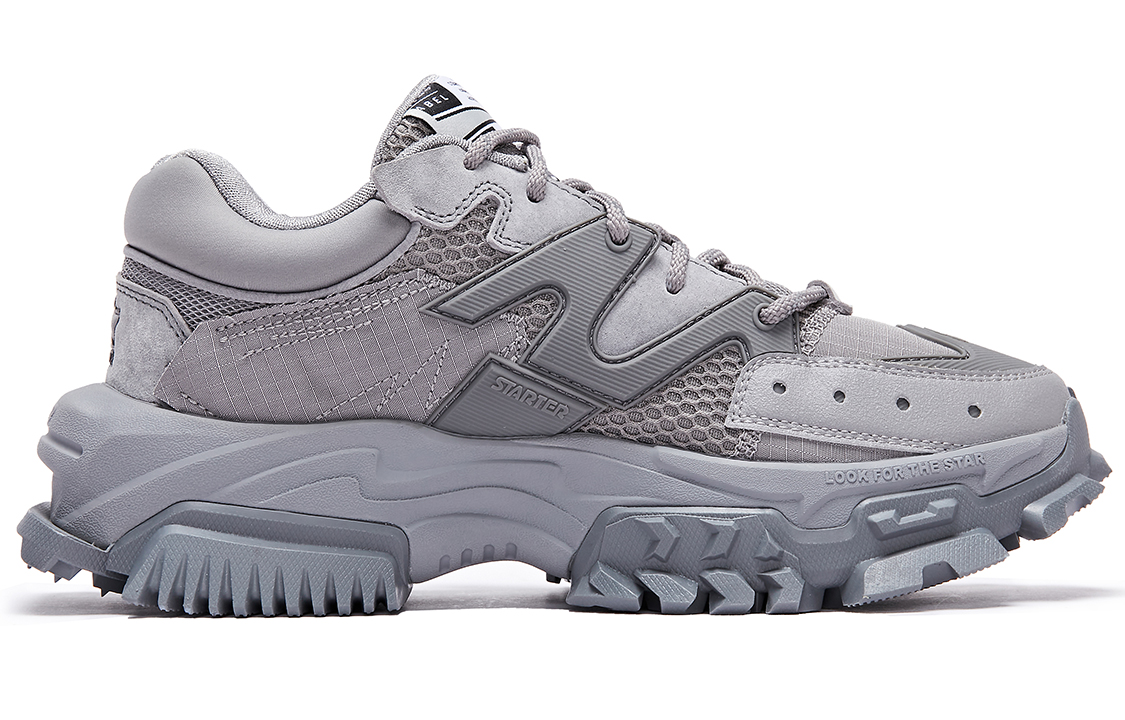 Order 啟動者 Genuiue系列 潮流休閒老爹鞋 厚底鼓飲 山系戶外風 灰色