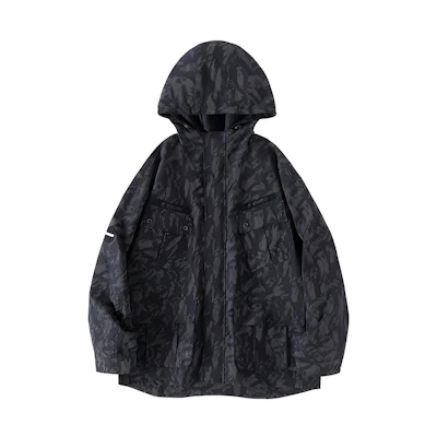 STARTER Graphic Print Casual Loose Hoodie Jacket Unisex STG4C1007M-BK01