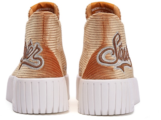 STARTER High-Top Platform 'Brown Yellow' STE3S6026M-BR09 Lookbook STARTER High-Top Platform 'Brown Yellow' STE3S6026M-BR09