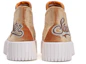 Lookbook STARTER Zapatillas Plataforma Altas 'Marrón Amarillo' STE3S6026M-BR09