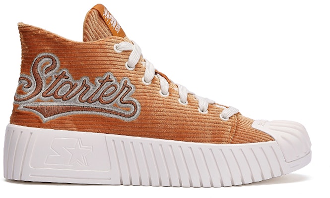 STARTER High-Top Platform 'Brown Yellow' STE3S6026M-BR09 Shop STARTER High-Top Platform 'Brown Yellow' STE3S6026M-BR09