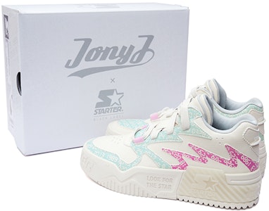 STARTER Jony J x Low Top 'Putih Merah Jambu Biru' STG3S6079M-WH13 1