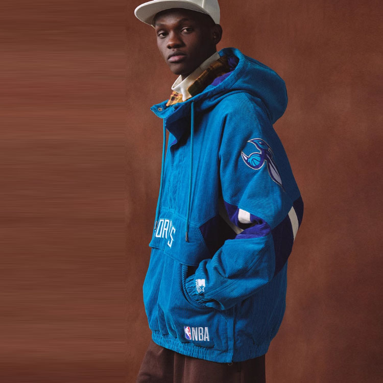 Purchase STARTER Jaket Hoodie Tebal Bordir Huruf Unisex - Bee Blue. STH4C2798M