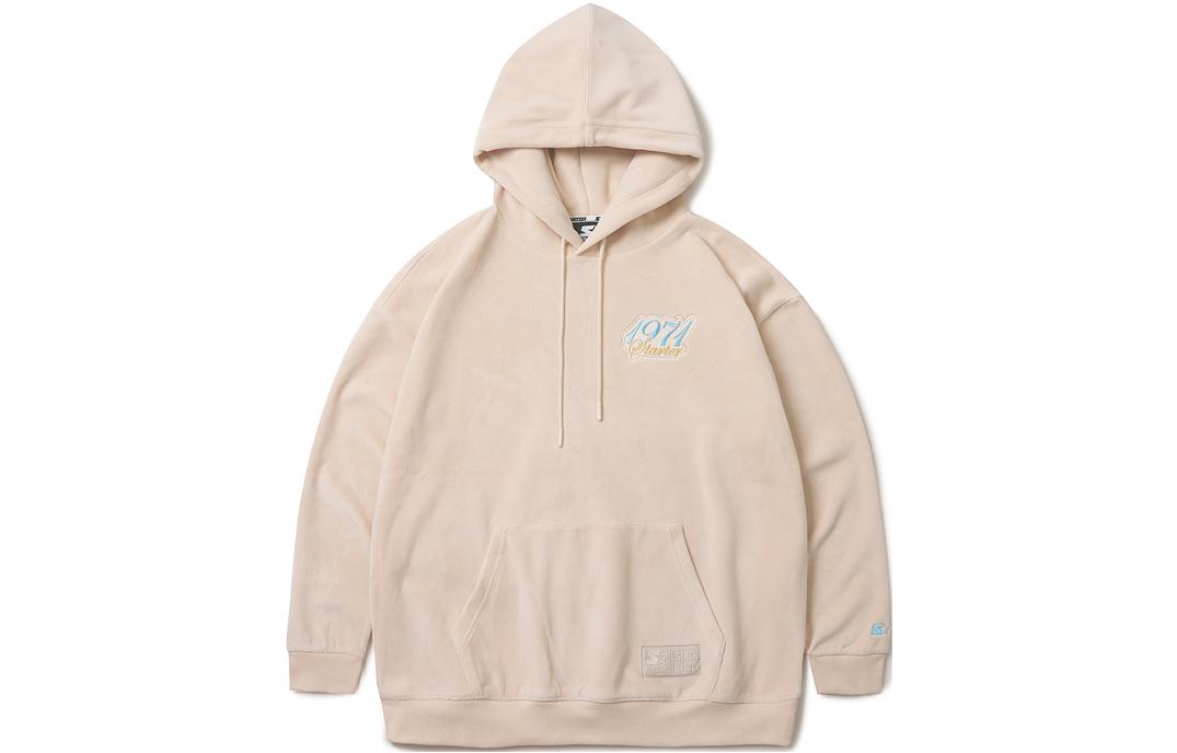 STARTER Letter Numeric Applique Oversized Hoodie Unisex SA34HD001U