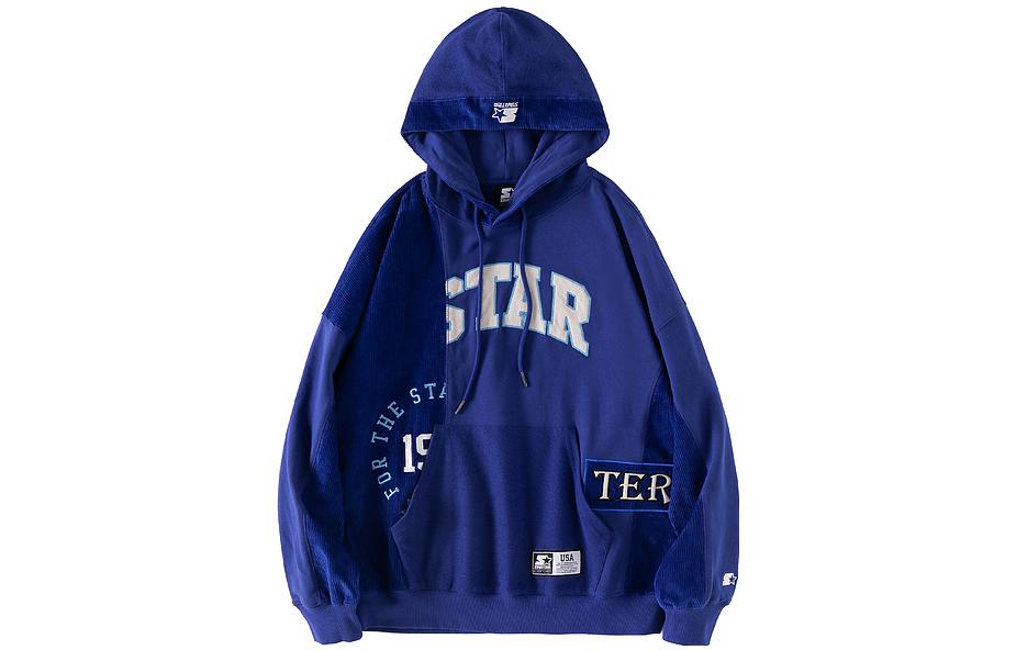 STARTER Letter Print Pullover Sweatshirt Unisex Casual Wear STG4C0810