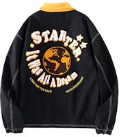 STARTER Letter Print Vintage Loose Fit Jacket - Unisex STG4C1014M STARTER Letter Print Vintage Loose Fit Jacket - Unisex STG4C1014M
