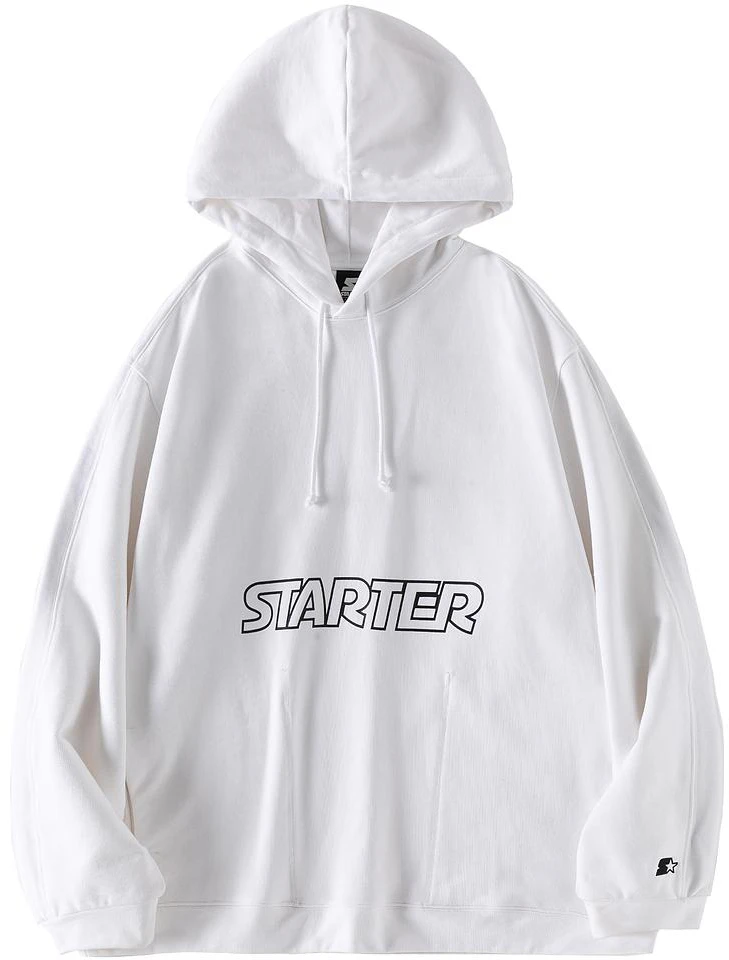 starter-letter-printed-hoodie-unisex-white-pullover-sweatshirt-sth-1-c0819-wh-01