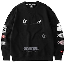 STARTER Logo Print Crewneck Oversized Pullover Sweatshirt Unisex STH4C1299M-287168 STARTER Logo Print Crewneck Oversized Pullover Sweatshirt Unisex STH4C1299M-287168