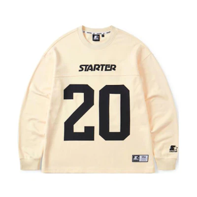 STARTER Logo Print Oversized Crewneck Pullover Sweatshirt Unisex STI1C1213M
