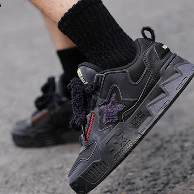 STARTER Low Top ''Schwarz Essentials'' SF34V2101M-BKS 4