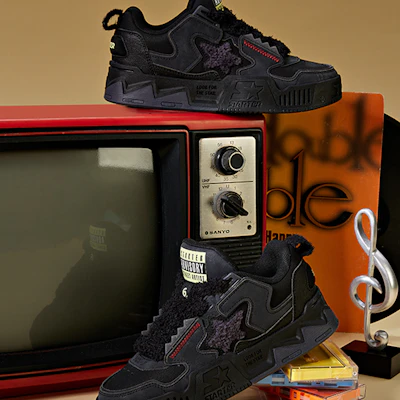 STARTER Low Top ''Schwarz Essentials'' SF34V2101M-BKS 2